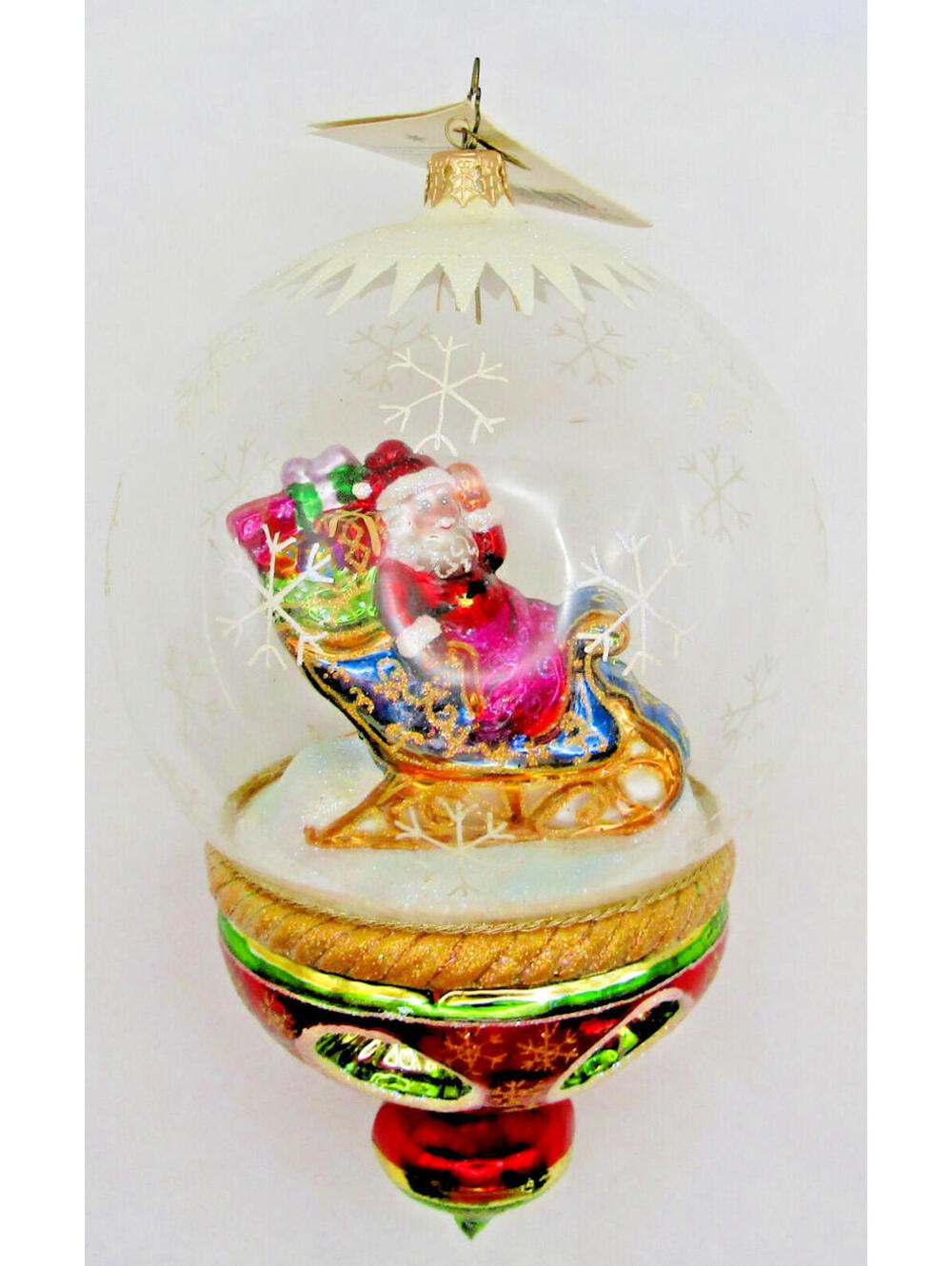 Christopher Radko 2003 Sleighride Supreme 83A Ornament 1011286BX